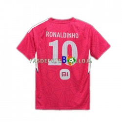 Camisola 1º Equipamento Porcinos RONALDINHO 10 2023 Manga Curta ,Homem