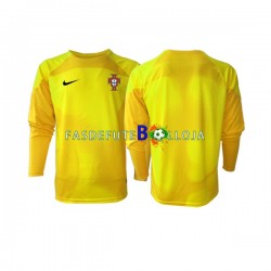 Camisola Guarda-redes 1º Equipamento Seleção Portuguesa World Cup 2022 Manga Comprida ,Homem