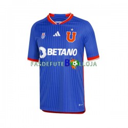 Camisola 1º Equipamento Universidad de Chile 2023 Manga Curta ,Homem