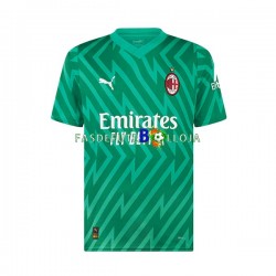 Camisola Guarda-redes 1º Equipamento AC Milan Mike Maignan 16 2023-2024 Manga Curta ,Homem