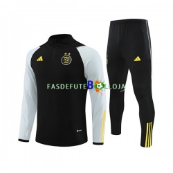Seleção Argelina Preto Sweat de Treino Conjunto 2023-2024