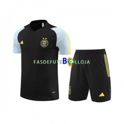 Seleção Argelina Preto Camisa e shorts de treino 2023-2024