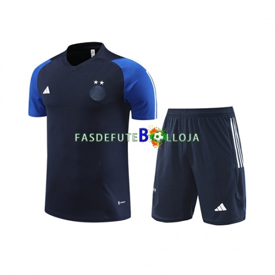 Seleção Argelina Azul Camisa e shorts de treino 2023-2024