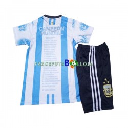 Camisola 1º Equipamento Seleção Argentina All Stars 2023 Manga Curta ,Criança