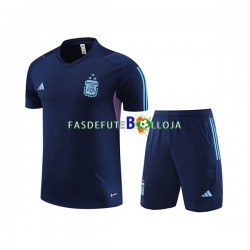 Seleção Argentina Marinha Camisa e shorts de treino 2023-2024