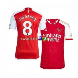 Camisola 1º Equipamento Arsenal Martin Odegaard 8 2023-2024 Manga Curta ,Homem