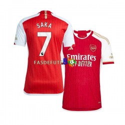 Camisola 1º Equipamento Arsenal Saka 7 2023-2024 Manga Curta ,Homem