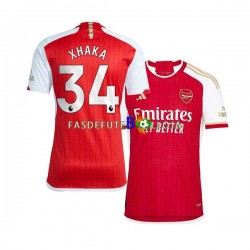 Camisola 1º Equipamento Arsenal Xhaka 34 2023-2024 Manga Curta ,Homem