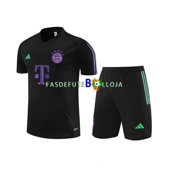 Bayern de Munique Preto Camisa e shorts de treino 2023-2024