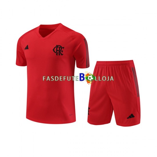 CR Flamengo Vermelho Camisa e shorts de treino 2023-2024