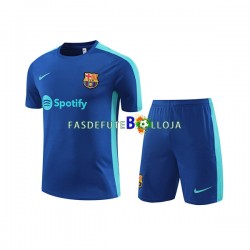 FC Barcelona Azul Camisa e shorts de treino 2023-2024