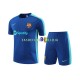 FC Barcelona Azul Camisa e shorts de treino 2023-2024