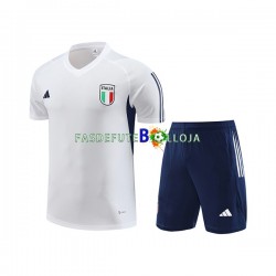 Seleção Italiana Branco Camisa e shorts de treino 2023-2024