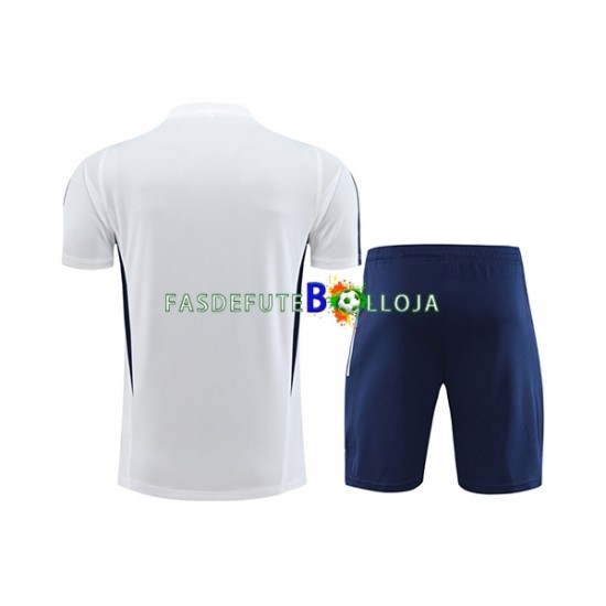 Seleção Italiana Branco Camisa e shorts de treino 2023-2024