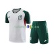 Seleção Mexicana Branco Camisa e shorts de treino 2023-2024
