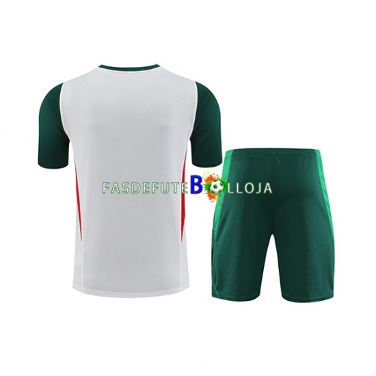 Seleção Mexicana Branco Camisa e shorts de treino 2023-2024