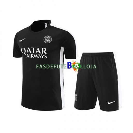 Paris Saint-Germain Preto Camisa e shorts de treino 2023-2024