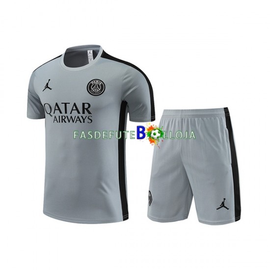 Paris Saint-Germain Cinza Camisa e shorts de treino 2023-2024