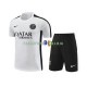 Paris Saint-Germain Branco Camisa e shorts de treino 2023-2024