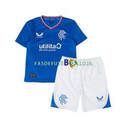 Camisola 1º Equipamento Rangers 2023-2024 Manga Curta ,Criança