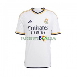 Camisola 1º Equipamento Real Madrid Federico Valverde 15 2023-2024 Manga Curta ,Criança