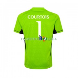 Camisola Guarda-redes 1º Equipamento Real Madrid Thibaut Courtois 1 2023-2024 Manga Curta ,Homem