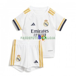Camisola 1º Equipamento Real Madrid 2023-2024 Manga Curta ,Criança