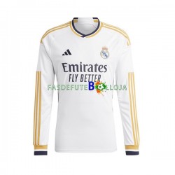 Camisola 1º Equipamento Real Madrid JOSELU 14 2023-2024 Manga Comprida ,Criança