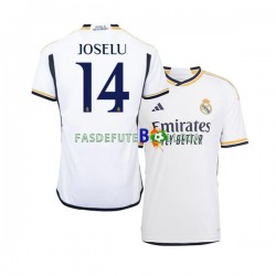 Camisola 1º Equipamento Real Madrid JOSELU 14 2023-2024 Manga Curta ,Homem