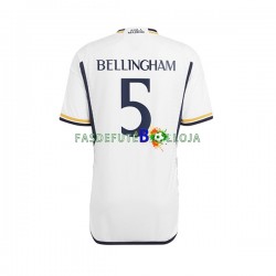 Camisola 1º Equipamento Real Madrid Jude Bellingham 5 2023-2024 Manga Curta ,Homem