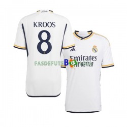Camisola 1º Equipamento Real Madrid Kroos 8 2023-2024 Manga Curta ,Homem