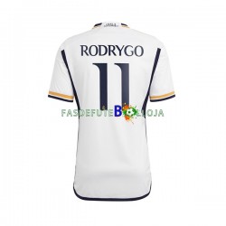 Camisola 1º Equipamento Real Madrid Rodrygo Goes 11 2023-2024 Manga Curta ,Homem