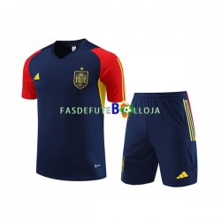 Seleção Espanhola Azul Camisa e shorts de treino 2023-2024