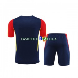 Seleção Espanhola Azul Camisa e shorts de treino 2023-2024