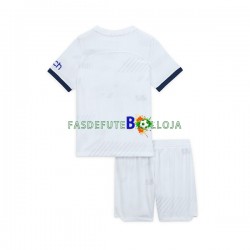 Camisola 1º Equipamento Tottenham Hotspur 2023-2024 Manga Curta ,Criança