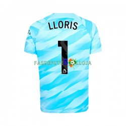 Camisola Guarda-redes 1º Equipamento Tottenham Hotspur Hugo Lloris 1 2023-2024 Manga Curta ,Homem