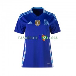 Camisola 2º Equipamento Seleção Argentina 2024 Manga Curta ,Feminina