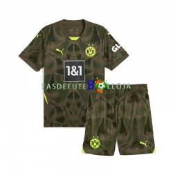 Camisola Guarda-redes 1º Equipamento Borussia Dortmund 2024-2025 Manga Curta ,Criança