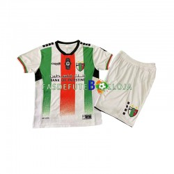 Camisola 1º Equipamento Club Deportivo Palestino 2024-2025 Manga Curta ,Criança