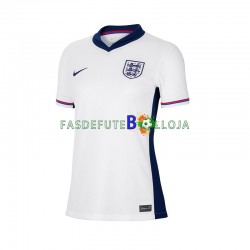 Camisola 1º Equipamento Seleção Inglesa Euro 2024 Manga Curta ,Feminina