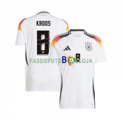Camisola 1º Equipamento Seleção Alemã Toni Kroos 8 Euro 2024 Manga Curta ,Homem