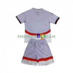 Camisola 2º Equipamento Seleção Islandesa 2024 Manga Curta ,Criança