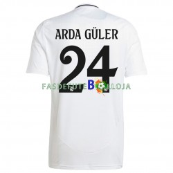 Camisola 1º Equipamento Real Madrid ARDA GULER 24 2024-2025 Manga Curta ,Homem