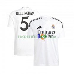 Camisola 1º Equipamento Real Madrid Jude Bellingham 5 2024-2025 Manga Curta ,Homem