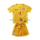 Camisola Guarda-redes 1º Equipamento Seleção Eslovena Jan Oblak 1 Euro 2024 Manga Curta ,Criança