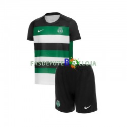 Camisola 1º Equipamento Sporting CP 2024-2025 Manga Curta ,Criança