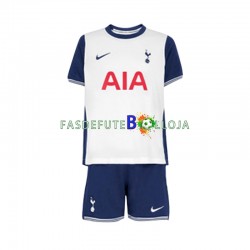 Camisola 1º Equipamento Tottenham Hotspur 2024-2025 Manga Curta ,Criança