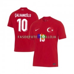 Camisola 2º Equipamento Seleção Turca Hakan Calhanoglu 10 Euro 2024 Manga Curta ,Homem