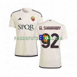 Camisola 2º Equipamento AS Roma El Shaarawy 92 2023-2024 Manga Curta ,Homem