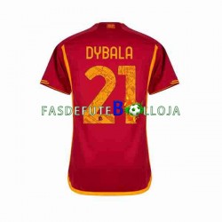 Camisola 1º Equipamento AS Roma Paulo Dybala 21 2023-2024 Manga Curta ,Homem